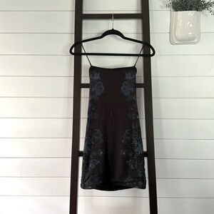 Vintage Free People mini dress/midi skirt